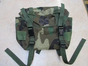 US Military Woodland Camo Butt Pack Field Training Pack 1997 - Picture 1 of 18