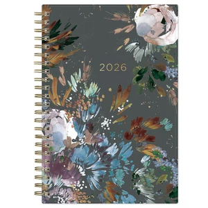 Planificador semanal/mensual Blue Sky 2026, 5" x 8", Midnight Garden, enero-diciembre - Imagen 1 de 7