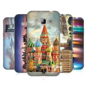 FUNDA HEAD CASE DESIGNS CITY SKYLINES GEL SUAVE PARA TELÉFONOS SAMSUNG 3 - Imagen 1 de 14