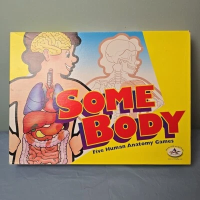 Some Body: Five Human Anatomy Games 1999 Ages 6 And Up Missing Some Stickers - Image 1 of 4