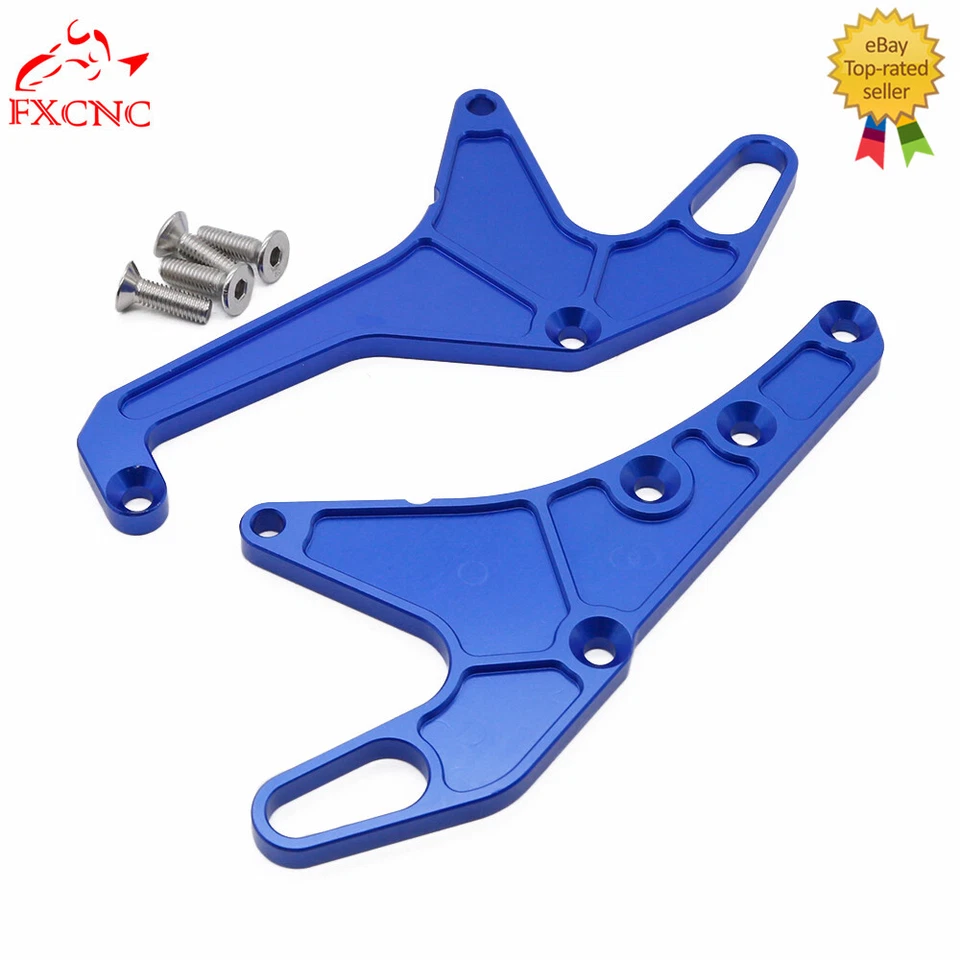 Azul Para Yamaha YZF R1 R7 CNC Soporte Trasero Gancho Marco Soporte Montaje Aluminio Par Foto 1 de 4