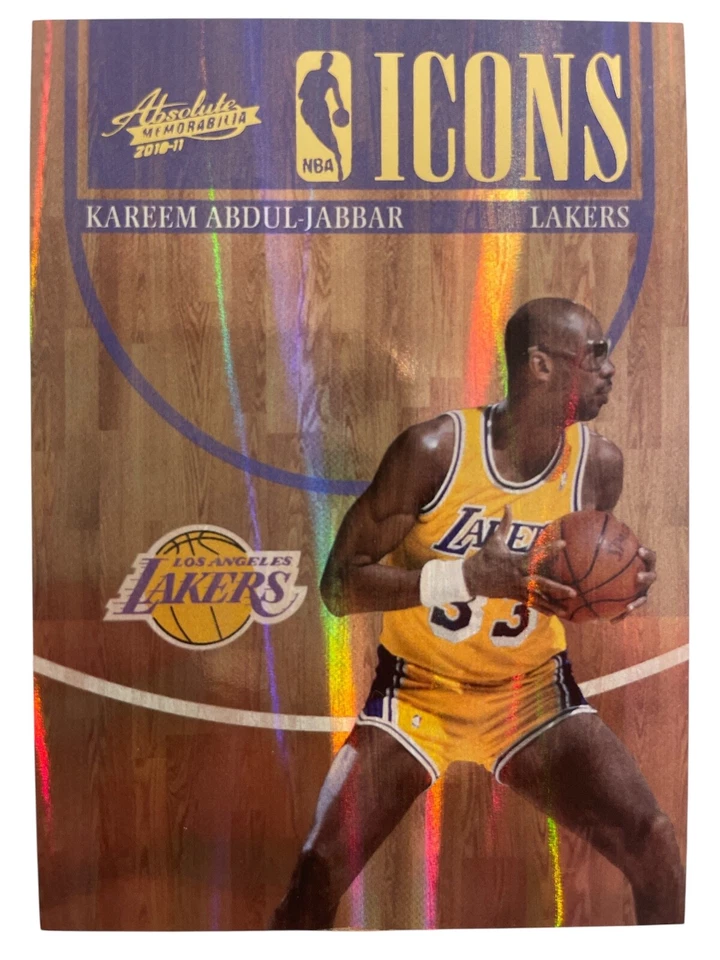 2010-11 Panini Absolute Memorabilia Icons /100 Kareem Abdul-Jabbar #2 - Image 1 of 2