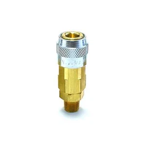 Lincoln accoppiatore rapido giunti tubo aria raccordi compressore NPT 1/4" maschio nuovo - Foto 1 di 7