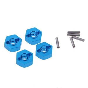 Blue Wheel Hex 12mm Drive w/ Pin for RC HSP 1:10 94101 94102 94103 94105 Car - Picture 1 of 4