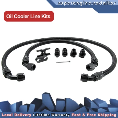 Oil Cooler Line Kits Fit 2015-2020 BMW M3 M4 M2 S55 F80 F82 F83 F87 F8X Models Foto 1 de 4