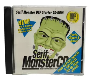 Serif Monster Sized DTP Starter CD ROM Software for Windows 95 or 3.1 Clip Art - Picture 1 of 6