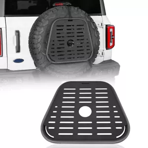 Spare Tire Molle Storage Steel Panel for Jeep Wrangler 87-18 & Ford Bronco 21-23 - Bild 1 von 16