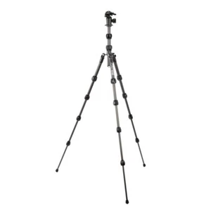 3 Legged Thing PRO LEO 2.0 Tripod Kit Blk/Blk AirHed Pro Lever Lock QR Ballhead - Picture 1 of 7