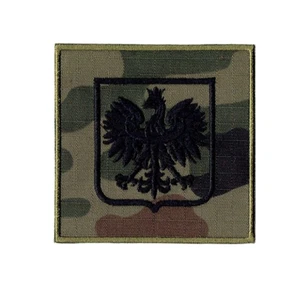 1839 WW2 POLISH WHITE EAGLE PATCH 3.7INCH OF POLAND MILITARY FORCES - Picture 1 of 1