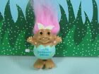 EASTER JUMPING 'YOU'RE SOMEBUNNY SPECIAL' WIND UP TOY - 3' Russ Troll - NEW