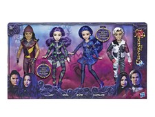 New Disney Descendants - 4 doll pack - Evie Mal Carlos Jay - Free postage