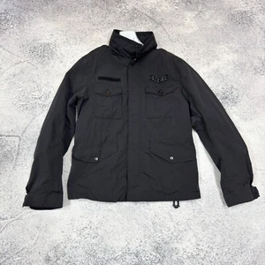 Diesel Type N.78 Herren Military Black Hooded Jacket XL Size - Bild 1 von 15
