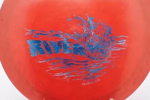 VERY RARE Skullboy Red Lava Flow Gold Line River 173 g Latitude 64 Disc Golf OOP - Picture 1 of 8