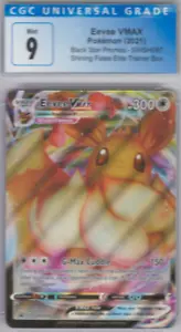 2021 Pokemon Shining Fates SWSH087 Eevee VMAX Black Star Promo CGC 9 - Picture 1 of 2