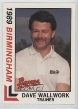 1989 Best Birmingham Barons Dave Wallwork #25