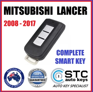 SMART PROXIMITY REMOTE KEY FOR MITSUBISHI LANCER 2008 - 2017 - Picture 1 of 5