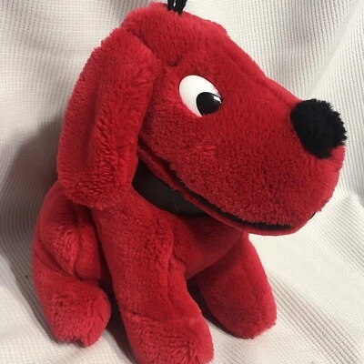 Vintage 1993 Dakin Clifford Big Red Dog Plush Stuffed Animal Sitting No Tags/90P - Image 1 of 4