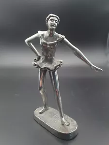 S.carrasco Pewter Metal Ballerina Ballet Dancer Figure Figurine Collectable - Picture 1 of 8