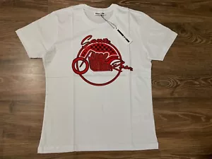 Alexander McQueen Santa Graphic Slim Fit T-Shirt - 2XL - Picture 1 of 5