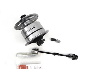 Shimano Deore LX Nabendynamo DH-T670-2N 32-loch 6V-2.4W silberfarben NEU