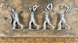 SAE Union Of S.Africa Vintage 54mm Soldier Lot X4 Unassembled Unpainted NOS - Picture 1 of 16