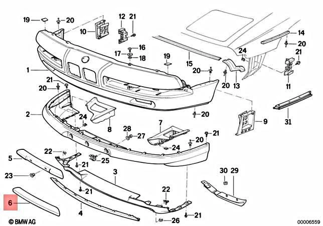 Cubierta cupé OEM BMW E31 840Ci 840i 850Ci 51118108169 Foto 1 de 1