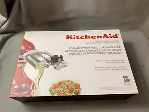 KitchenAid Standmixer Spiralisierer mit Schälkernscheibe Modell KSM1APC Aufsatz - Bild 1 von 11