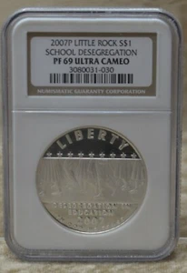 2007-P DESEGREGATION NGC PF 69 LIGHT TONING - Picture 1 of 6