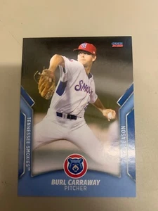 Burl Carraway 2022 Tennessee Smokies Team Card - Picture 1 of 1
