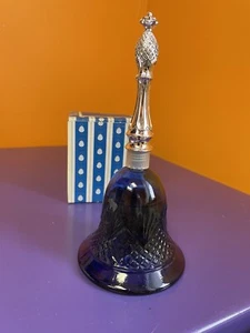 Vtg Avon Roses, Roses Cologne 3.75 oz Decorative Hospitality Bell Decanter NOS - Picture 1 of 9