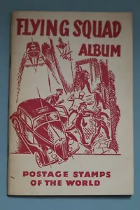 ALBUM VINTAGE SQUADRA VOLANTE FRANCOBOLLI DEL MONDO raro da collezione - Foto 1 di 4
