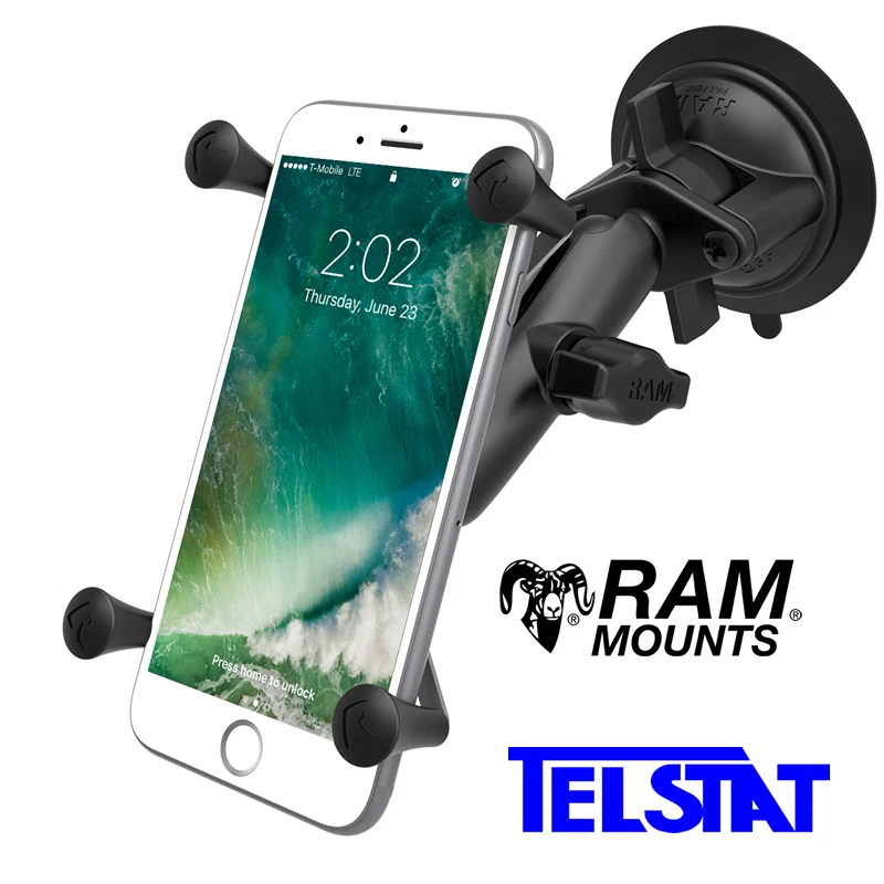 RAM iPhone 16, 15Pro Max, Pixel 8Pro, S23+, Large phone Mount RAM-B-166-UN10BU - Image 1 of 3