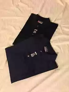 Grand Slam: langärmliges Stay Dry Pull Over Sporthemd für Herren: schwarz oder marineblau XLT 4X - Bild 1 von 9