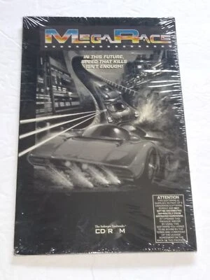 Vintage 90's game MegaRace for PC (sealed) - Image 1 of 2