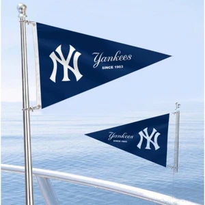 NEW YORK YANKEES 12" x 20" FLAG **Double-Sided** - Picture 1 of 4