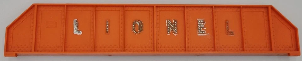 Viga de plástico laranja Lionel 6418-2 - Imagem 1 de 2