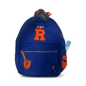 Polo Ralph Lauren Varsity Bear Rucksack, Collegiate Blue - Bild 1 von 2