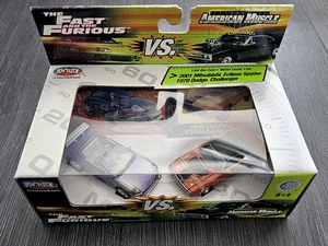 Rare Racing Champions Fast & Furious Mitsubishi Spyder GTS Vs Challenger RC2  - Picture 1 of 2