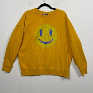 Outdoor Voices Doing Things Smiley Gesicht Wanderer Club Abholung Sweatshirt Größe Large - Bild 1 von 6