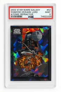 2022 Topps Star Wars Galaxy Chrome Shadow of the Dark Lord /150 Atomic Vader #52 - Picture 1 of 2