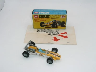 Corgi 159 Cooper Maserati F 1 Racing Car VnrMint Boxed w/ Leaflet *original* - Image 1 of 4