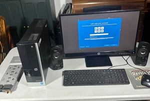 HP Pavilion Slimline 400 Intel Pentium G2020 2.90GHz Computer w/ 4GB RAM, DVD/RW - Picture 1 of 9