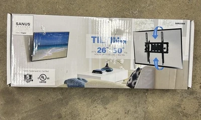 Bbw. Sanus Accents Medium Tilting TV Wall Mount for 26"-50" TVs (SAN25BB) - Image 1 of 3