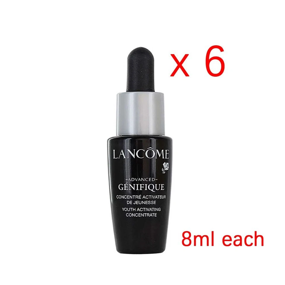 6 x Suero concentrado activador juvenil Lancome Advanced Genifique 8 ml = 48 ml Foto 1 de 1