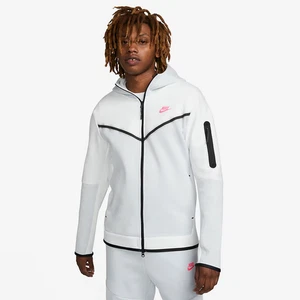 Nike Sportswear Tech Fleece Full-Zip Hoodie Summit White Pink Blast DV0537-121 - Bild 1 von 4