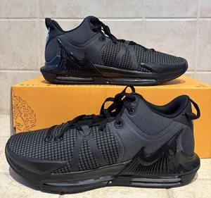 Nike Lebron Witness 7 Herren Basketballschuhe Schwarz DM1123-004 NEU Größe 13 " - Bild 1 von 5