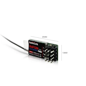 R6FG 2.4GHz 4CH Receiver with Gyroscope for RC Car Transmitter RC4GS V2/RC6GS V2 - Picture 1 of 5