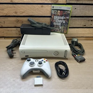 Microsoft Xbox 360 20GB Console Bundle Setup Tested Working GTA - Picture 1 of 10