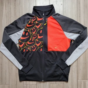 Nike Herren Reißverschluss Active Sportswear Langarm Training Sportjacke Smiley - Bild 1 von 7