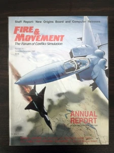 Fire & Movement Magazine #51 Nov/Dec 1986 Flight Leader includes poster - Picture 1 of 2